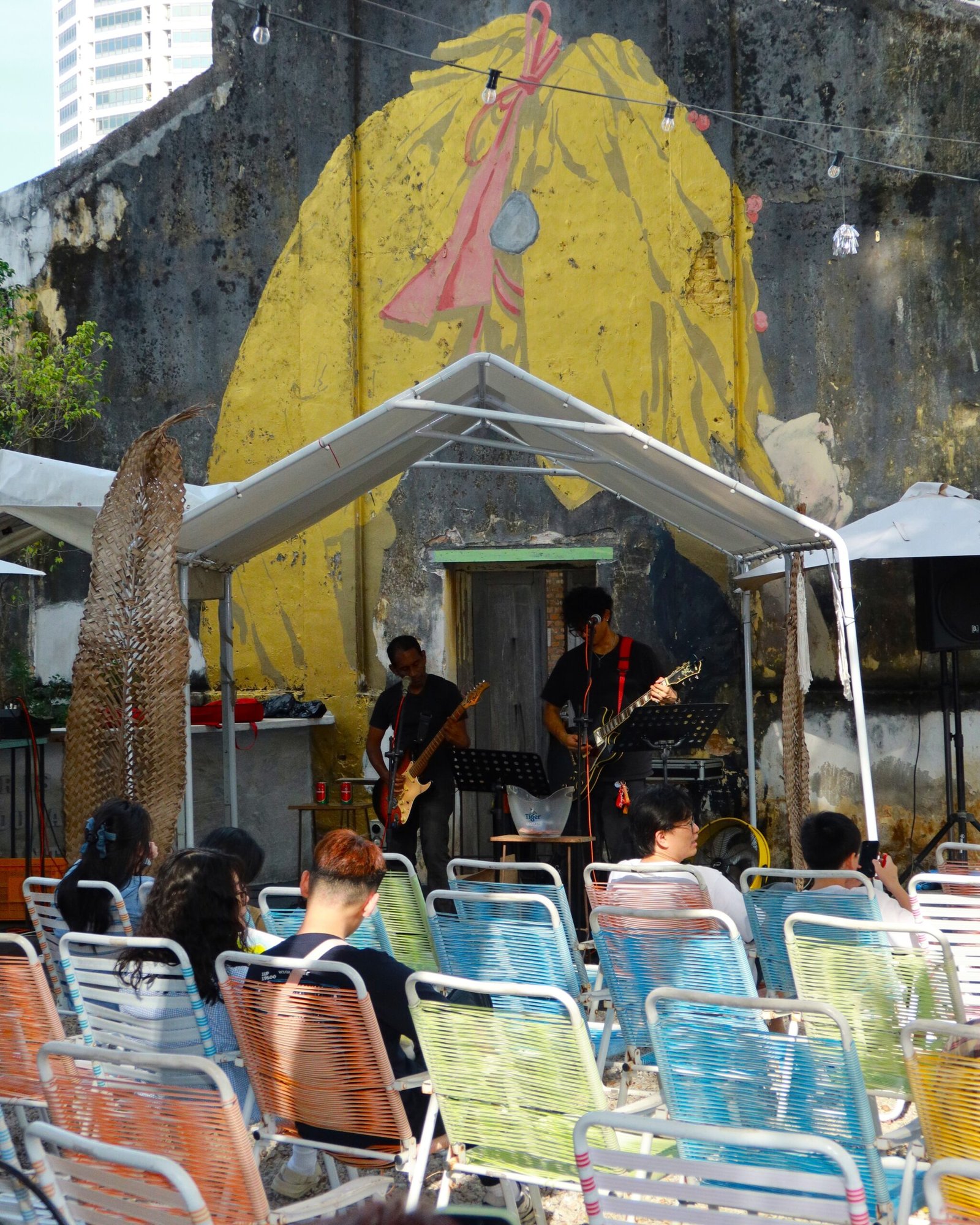 Hin Bus Depot in George Town is a vibrant creative hub housed in a former bus depot. Today, it features art exhibitions, murals, pop-up markets, cafés, and cultural events. It’s a popular weekend spot for visitors looking to explore Penang’s contemporary art scene, local designers, and relaxed café culture in a unique industrial setting.